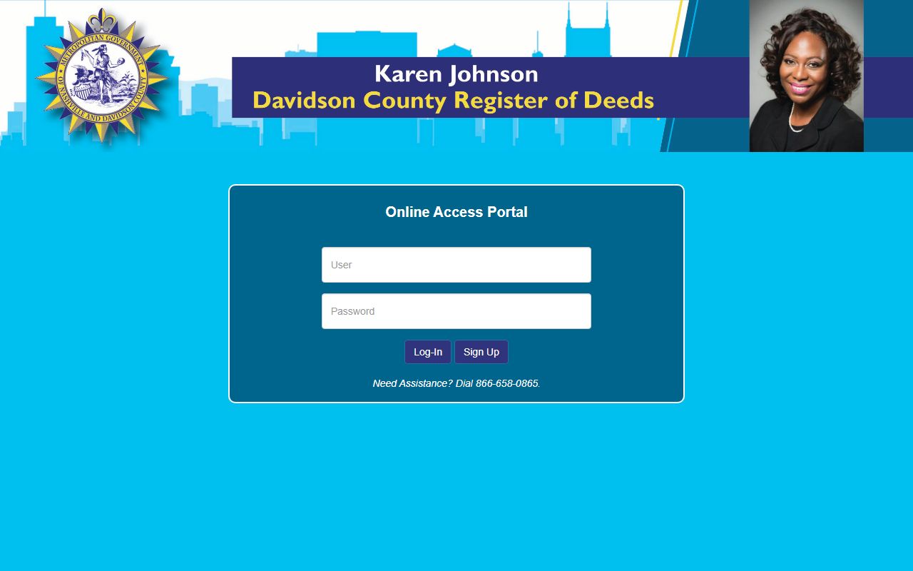 Nashville deed records online search portal