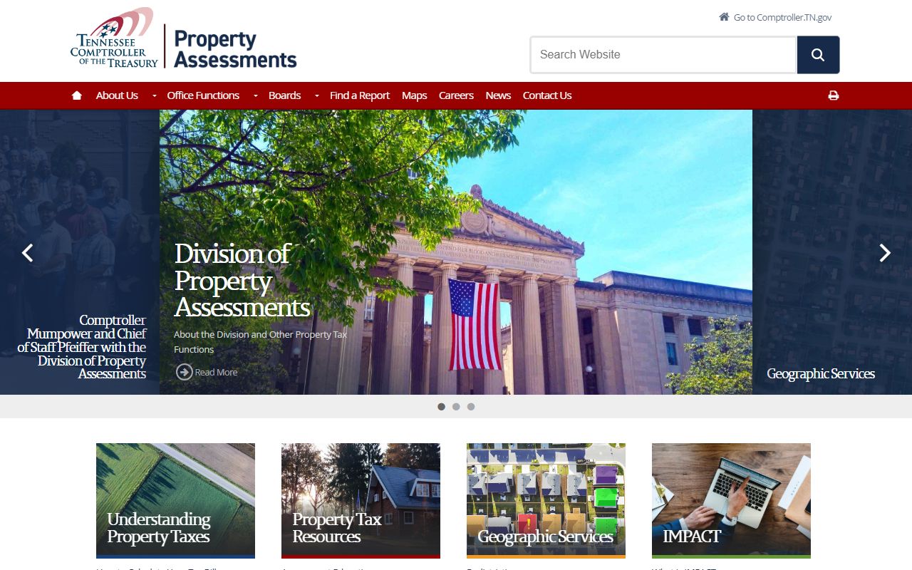 Tennessee deed records comptroller property assessment guidance